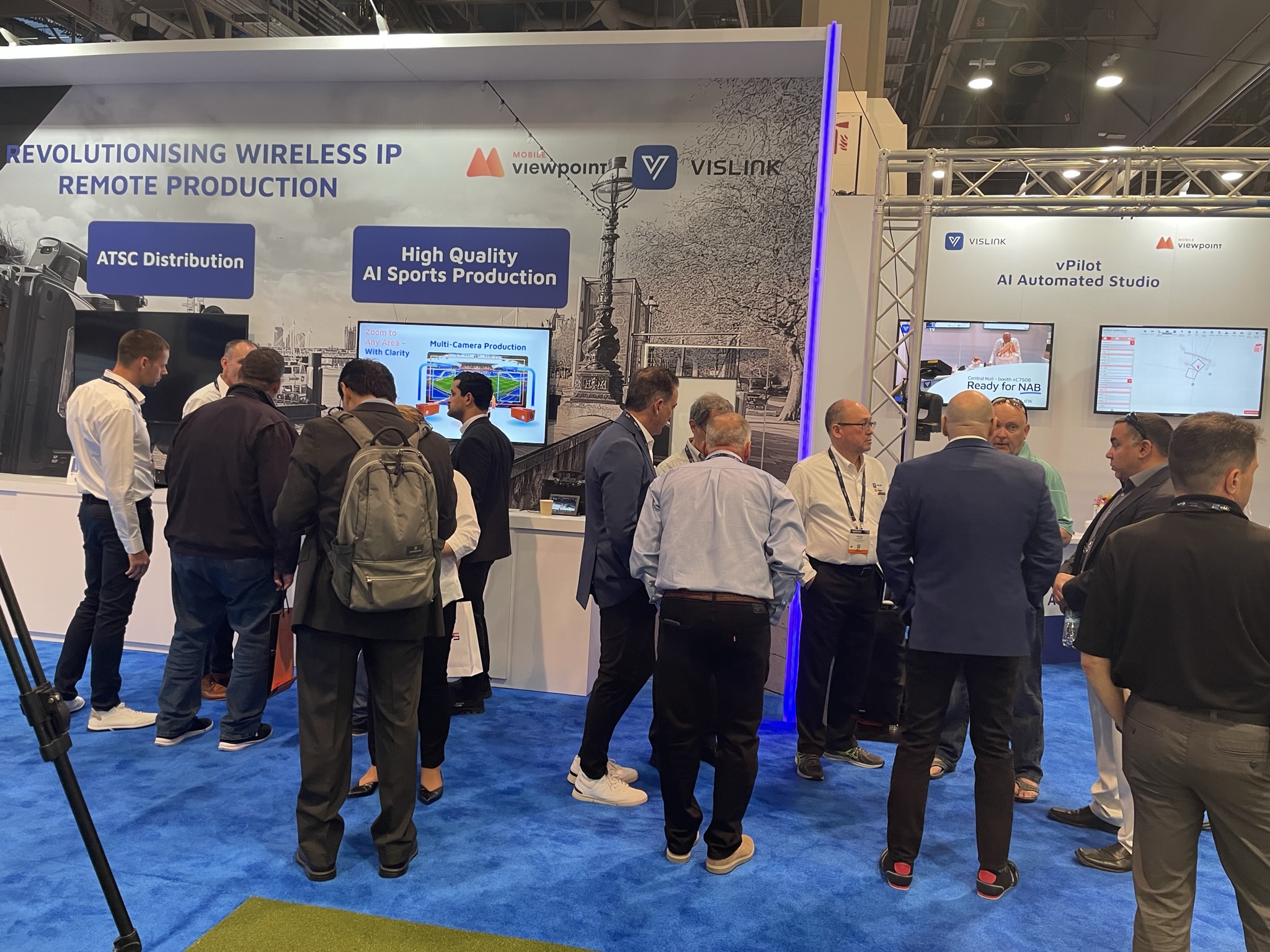 Vislink and Mobile Viewpoint succesfull at NAB 2022